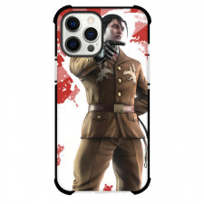 Tekken Sergei Dragunov Phone Case For iPhone Samsung Galaxy Pixel OnePlus Vivo Xiaomi Asus Sony Motorola Nokia - Sergei Dragunov Portrait Watercolor Art Background