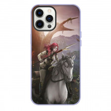 The Lord of the Rings The War of the Rohirrim Phone Case For iPhone Samsung Galaxy Pixel OnePlus Vivo Xiaomi Asus Sony Motorola Nokia - Hera Avatar Spear Horse Illustration Art