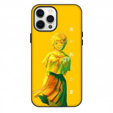 The Summer Hikaru Died Asako Phone Case For iPhone Samsung Galaxy Pixel OnePlus Vivo Xiaomi Asus Sony Motorola Nokia - Asako Smiling Yellow Portrait Poster