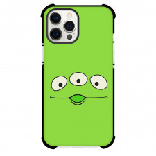 Toy Story Aliens Phone Case For iPhone Samsung Galaxy Pixel OnePlus Vivo Xiaomi Asus Sony Motorola Nokia - Aliens Green Background Cartoon Art
