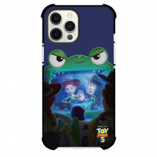 Toy Story 5 Phone Case For iPhone Samsung Galaxy Pixel OnePlus Vivo Xiaomi Asus Sony Motorola Nokia - Toy Story 5 Angry Green Frog Tablet Reflection Poster