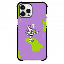 Toy Story Buzz Lightyear Phone Case For iPhone Samsung Galaxy Pixel OnePlus Vivo Xiaomi Asus Sony Motorola Nokia - Buzz Lightyear Smoking On Purple Background