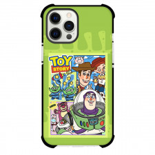 Toy Story Phone Case For iPhone Samsung Galaxy Pixel OnePlus Vivo Xiaomi Asus Sony Motorola Nokia - Characters Green Background Cartoon Art