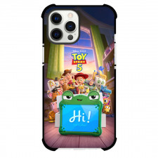 Toy Story 5 Phone Case For iPhone Samsung Galaxy Pixel OnePlus Vivo Xiaomi Asus Sony Motorola Nokia - Toy Story 5 Frog Tablet Saying Hi Crew Poster