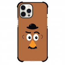 Toy Story Mr. Potato Head Phone Case For iPhone Samsung Galaxy Pixel OnePlus Vivo Xiaomi Asus Sony Motorola Nokia - Mr. Potato Head Brown Background Cartoon Art