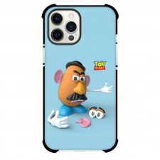 Toy Story Mr. Potato Head Phone Case For iPhone Samsung Galaxy Pixel OnePlus Vivo Xiaomi Asus Sony Motorola Nokia - Mr. Potato Grumpy Blue Background