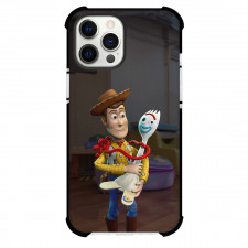 Toy Story Woody Phone Case For iPhone Samsung Galaxy Pixel OnePlus Vivo Xiaomi Asus Sony Motorola Nokia - Woody Carrying Forky 3D Art