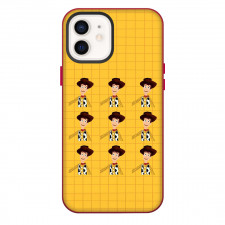 Toy Story Woody Phone Case For iPhone Samsung Galaxy Pixel OnePlus Vivo Xiaomi Asus Sony Motorola Nokia - Woody Pattern Art On Yellow Background