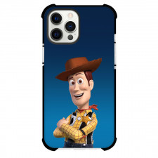 Toy Story Woody Phone Case For iPhone Samsung Galaxy Pixel OnePlus Vivo Xiaomi Asus Sony Motorola Nokia - Woody Portrait Blue Background