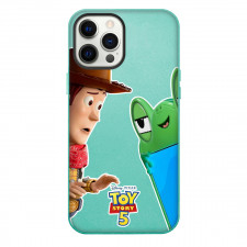 Toy Story 5 Phone Case For iPhone Samsung Galaxy Pixel OnePlus Vivo Xiaomi Asus Sony Motorola Nokia - Toy Story 5 Woody And Green Tablet Sticker