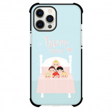 Disney Tsum Tsum Phone Case For iPhone And Samsung Galaxy - Disney Tsum Tsum On Pink Bed Poster