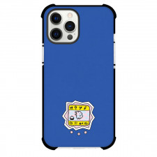 Tamagotchi Kuchipatchi Phone Case For iPhone Samsung Galaxy Pixel OnePlus Vivo Xiaomi Asus Sony Motorola Nokia - Kuchipatchi Minimal Pixel Pet Sticker On Blue Background