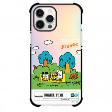 Tamagotchi Phone Case For iPhone Samsung Galaxy Pixel OnePlus Vivo Xiaomi Asus Sony Motorola Nokia - Tamagotchi Picnic Chase Card Poster
