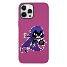 Teen Titans Go Raven Phone Case For iPhone Samsung Galaxy Pixel OnePlus Vivo Xiaomi Asus Sony Motorola Nokia - Raven Fighting Cartoon Art Sticker