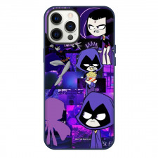 Teen Titans Go Raven Phone Case For iPhone Samsung Galaxy Pixel OnePlus Vivo Xiaomi Asus Sony Motorola Nokia - Raven Popcorn Collage