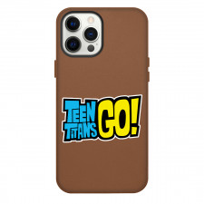 Teen Titans Go Phone Case For iPhone Samsung Galaxy Pixel OnePlus Vivo Xiaomi Asus Sony Motorola Nokia - Series Logo Sticker