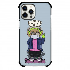 Teletubbies Dipsy Case For iPhone Samsung Galaxy Pixel OnePlus Vivo Xiaomi Asus Sony Motorola Nokia - Dipsy in Disguise Peace Sign