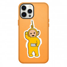 Teletubbies Laa Laa Case For iPhone Samsung Galaxy Pixel OnePlus Vivo Xiaomi Asus Sony Motorola Nokia - Laa Laa Waving Right Hand