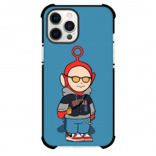 Teletubbies Po Case For iPhone Samsung Galaxy Pixel OnePlus Vivo Xiaomi Asus Sony Motorola Nokia - Po Wearing Bulls Jacket