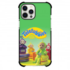 Teletubbies Case For iPhone Samsung Galaxy Pixel OnePlus Vivo Xiaomi Asus Sony Motorola Nokia - Teletubbies Sitting Green Background