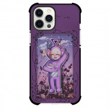 Teletubbies Tinky Winky Case For iPhone Samsung Galaxy Pixel OnePlus Vivo Xiaomi Asus Sony Motorola Nokia - Tinky Winky Holding Cups Illustration