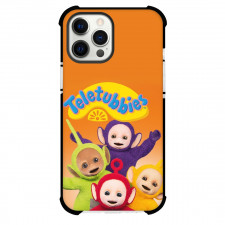 Teletubbies Case For iPhone Samsung Galaxy Pixel OnePlus Vivo Xiaomi Asus Sony Motorola Nokia - Teletubbies Waving Orange Background