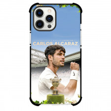 Carlos Alcaraz Case For iPhone Samsung Galaxy Pixel OnePlus Vivo Xiaomi Asus Sony Motorola Nokia - Side Portrait Garden Border Frame