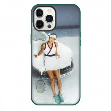 Emma Raducanu Phone Case For iPhone Samsung Galaxy Pixel OnePlus Vivo Xiaomi Asus Sony Motorola Nokia - Emma Raducanu Sitting In Car Hood Snow Portrait