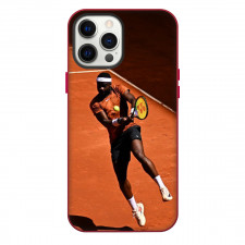 Tennis Frances Tiafoe Players Phone Case For iPhone Samsung Galaxy Pixel OnePlus Vivo Xiaomi Asus Sony Motorola Nokia - Frances Tiafoe Jump Strike Playing Portrait