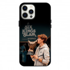 Jannik Sinner Phone Case For iPhone Samsung Galaxy Pixel OnePlus Vivo Xiaomi Asus Sony Motorola Nokia - Jannik Sinner Kissing Trophy Side Portrait