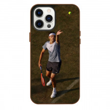 Taylor Fritz Phone Case For iPhone Samsung Galaxy Pixel OnePlus Vivo Xiaomi Asus Sony Motorola Nokia - Taylor Fritz Ball Serving Stance Portrait