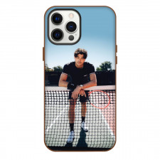 Taylor Fritz Phone Case For iPhone Samsung Galaxy Pixel OnePlus Vivo Xiaomi Asus Sony Motorola Nokia - Taylor Fritz Holding Racket In Net Fierce Portrait