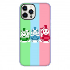 Thomas and Friends Phone Case For iPhone Samsung Galaxy Pixel OnePlus Vivo Xiaomi Asus Sony Motorola Nokia - Character Trio Red Green Blue Minimal Cartoon Art