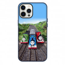 Thomas and Friends Phone Case For iPhone Samsung Galaxy Pixel OnePlus Vivo Xiaomi Asus Sony Motorola Nokia - Character Trio Semi Realistic Art