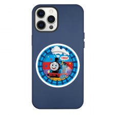 Thomas and Friends Phone Case For iPhone Samsung Galaxy Pixel OnePlus Vivo Xiaomi Asus Sony Motorola Nokia - Thomas Avatar Side Portrait Circle Cartoon Art