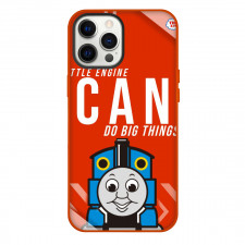 Thomas and Friends Phone Case For iPhone Samsung Galaxy Pixel OnePlus Vivo Xiaomi Asus Sony Motorola Nokia - Thomas Avatar Wordmark Red Background Illustration Art