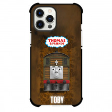 Thomas and Friends Phone Case For iPhone Samsung Galaxy Pixel OnePlus Vivo Xiaomi Asus Sony Motorola Nokia - Toby Avatar Port Brown Background Cartoon Art