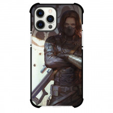 Thunderbolts Winter Soldier Phone Case For iPhone and Samsung Galaxy Devices - Winter Soldier Illustration