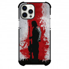 Thunderbolts Winter Soldier Phone Case For iPhone and Samsung Galaxy Devices - Winter Soldier Silhoutte Art