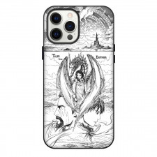 Tales of Earthsea Phone Case For iPhone Samsung Galaxy Pixel OnePlus Vivo Xiaomi Asus Sony Motorola Nokia - Tales Of Earthsea Characters Manga Pencil Sketch Poster