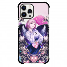 Tokyo Ghoul Hairu Ihei Case For iPhone Samsung Galaxy Pixel OnePlus Vivo Xiaomi Asus Sony Motorola Nokia - Hairu Ihei Hearts Background