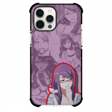 Tokyo Ghoul Rize Kamishiro Case For iPhone Samsung Galaxy Pixel OnePlus Vivo Xiaomi Asus Sony Motorola Nokia - Rize Kamishiro Purple Comic Background