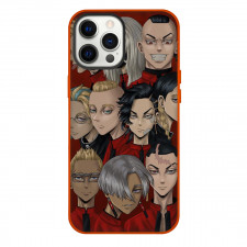 Tokyo Revengers Phone Case For iPhone Samsung Galaxy Pixel OnePlus Vivo Xiaomi Asus Sony Motorola Nokia - Characters Fierce In Red