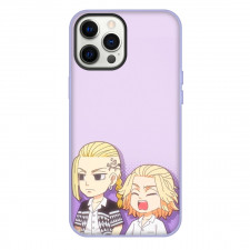 Tokyo Revengers Phone Case For iPhone Samsung Galaxy Pixel OnePlus Vivo Xiaomi Asus Sony Motorola Nokia - Mikey And Draken Chibi Portrait