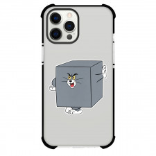 Tom And Jerry Tom Phone Case For iPhone Samsung Galaxy Pixel OnePlus Vivo Xiaomi Asus Sony Motorola Nokia - Tom Cube Cartoon Art Sticker