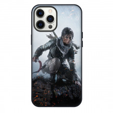 Tomb Raider Phone Case For iPhone Samsung Galaxy Pixel OnePlus Vivo Xiaomi Asus Sony Motorola Nokia - Lara Avatar Snow Animation Art