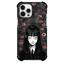 Junji Ito Tomie Kawakami Phone Case For iPhone Samsung Galaxy Pixel OnePlus Vivo Xiaomi Asus Sony Motorola Nokia - Tomie Kawakami Many Red Eyes