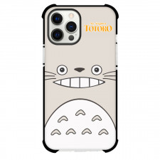 My Neighbor Totoro Phone Case For iPhone And Samsung Galaxy - Totoro Avatar Gray Background