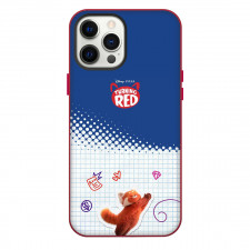 Turning Red Phone Case For iPhone Samsung Galaxy Pixel OnePlus Vivo Xiaomi Asus Sony Motorola Nokia - Turning Red Panda Sticker On Papers Background