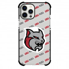 Anna Maria College Amcats NCAA March Madness Basketball Football College University Phone Case For iPhone Samsung Galaxy Pixel OnePlus Vivo Xiaomi Asus Sony Motorola Nokia - Anna Maria College Amcats  Medley Monogram Wordmark